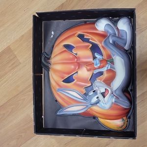 Vtg 1997 bugs in the pumpkin patch 3d Character LIGHTS "Rare"